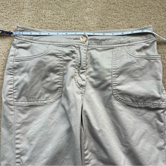 Chico’s Women’s Beige Bermuda Shorts - Chico’s Size 0 (XS/4) - VGUC - Stretch - Picture 7 of 7